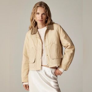 J. Crew Short Barn Jacket™ in English ripstop cotton